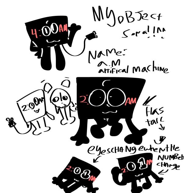 MY OBJECT SONA A.M!