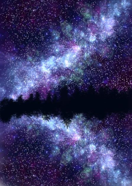 milky way reflection 1