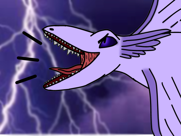 purple lightning