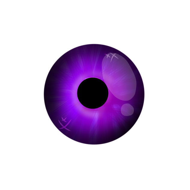 Purple eye