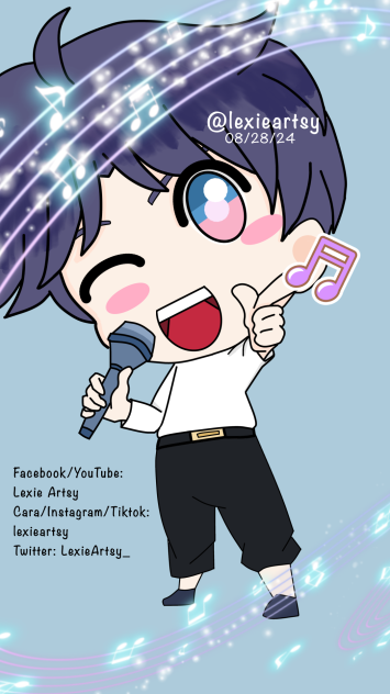 Chibi Rafayel Idol Version