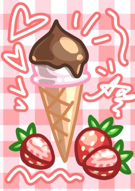 🍦🍓