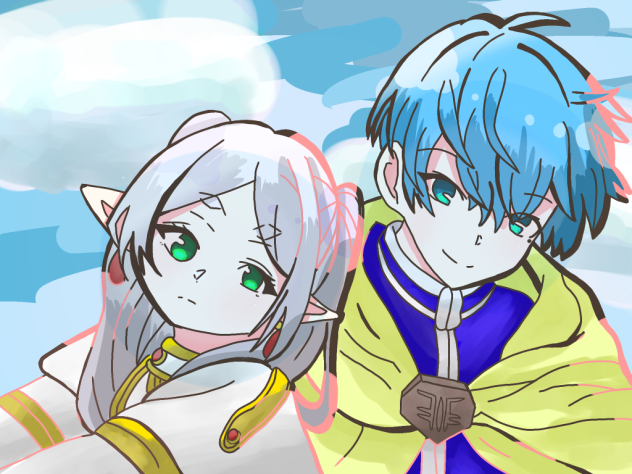 そらえの塗り絵