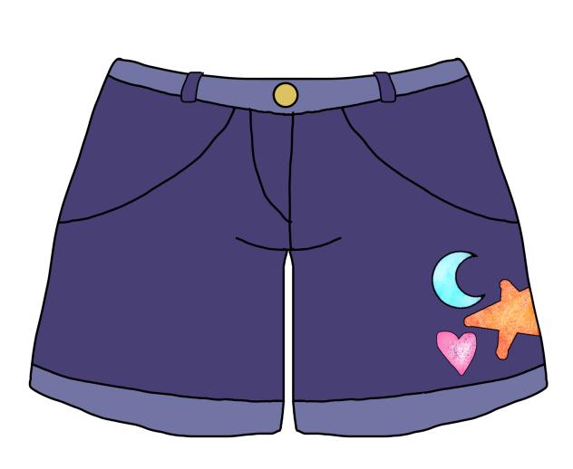 Jean Short Pants.