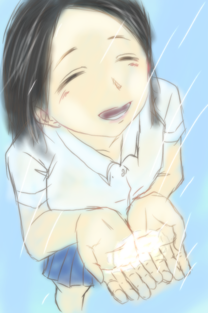 わーい雨
