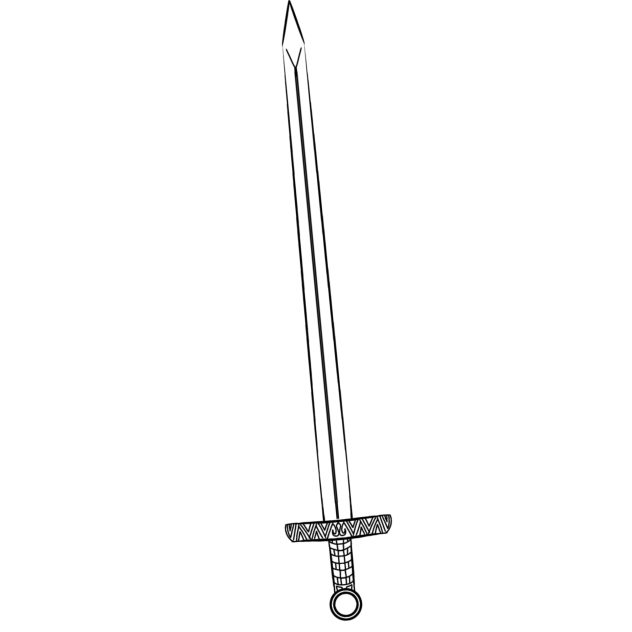 antique sword