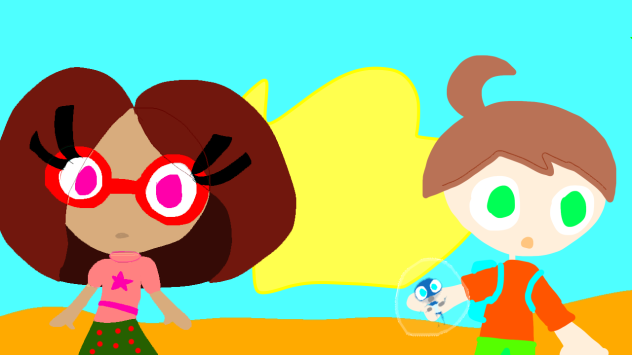 Chalkzone 2020 series - booma ep.1 paint
