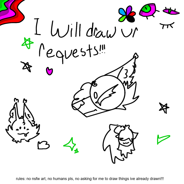 i will draw ur requestssss