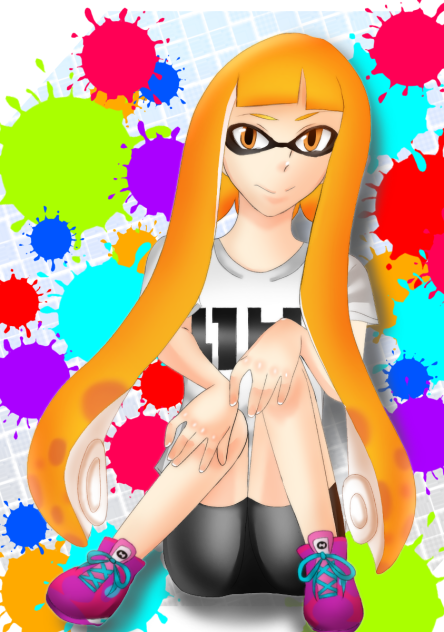 スプラトゥーン  描いてみた