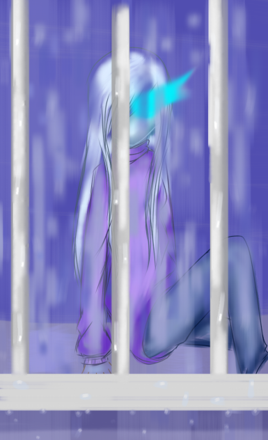 She Was Sitting There - ibisPaint