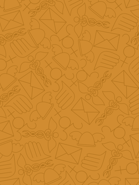 Heremes wallpaper (gold)