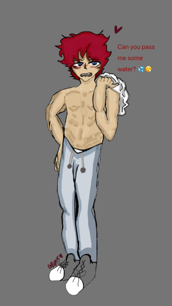 Leo working out 🏋🏻‍♂️ 🤤‼️