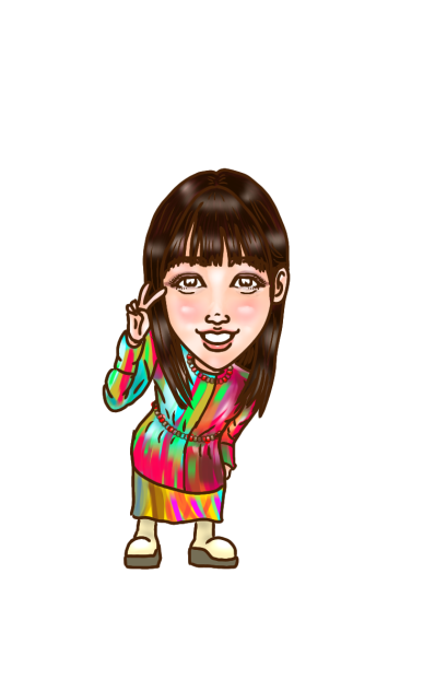 似顔絵 緑黄色社会 長屋晴子