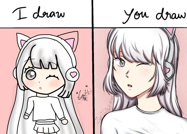 I Draw You Draw collab with Shaniba!