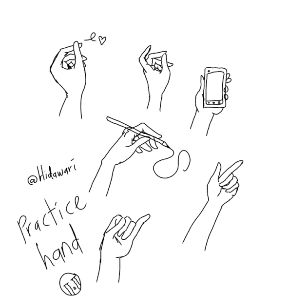 practice hand try