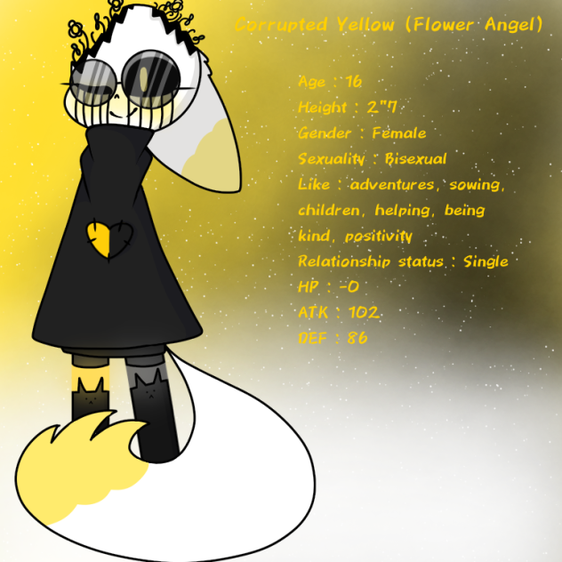 Corrupted Yellow Reference Sheet