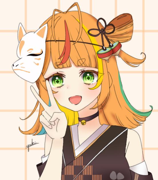 Yuki.さんの制作途中兼線画塗らせていただきました！