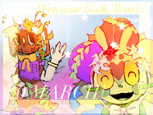 Welcome back bassie!