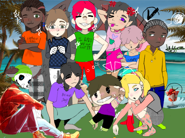 (#flash back) it’s my oc’s as children