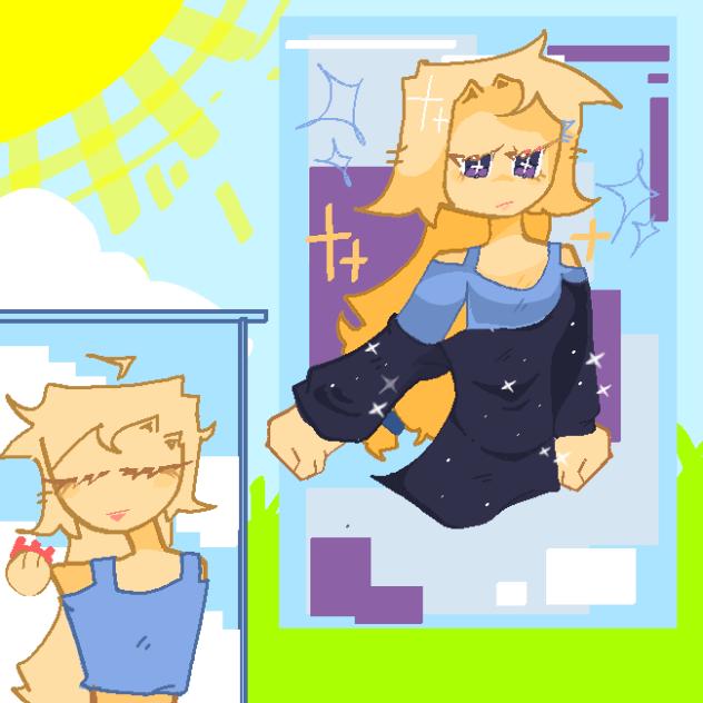 yeah, her chest is flat ,'v