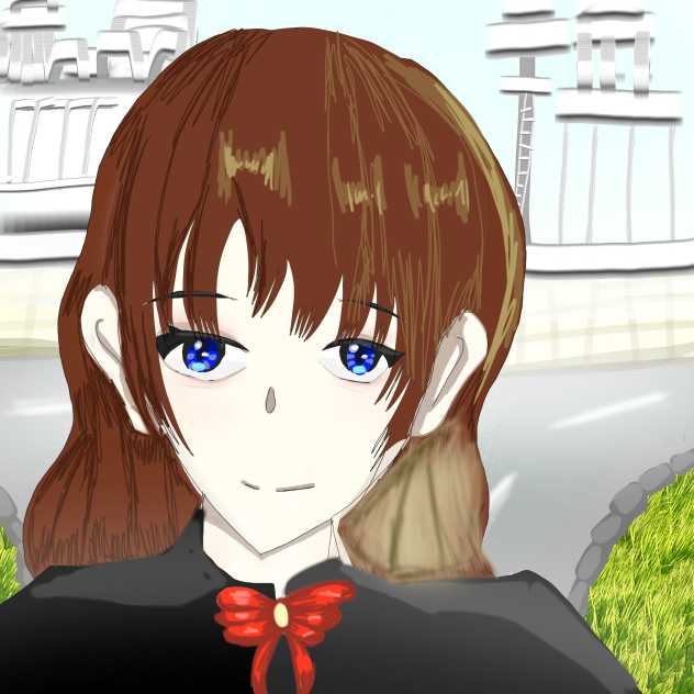 anime girl 🤎🖤💙❤️