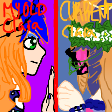 My old Clara vs my new Clara