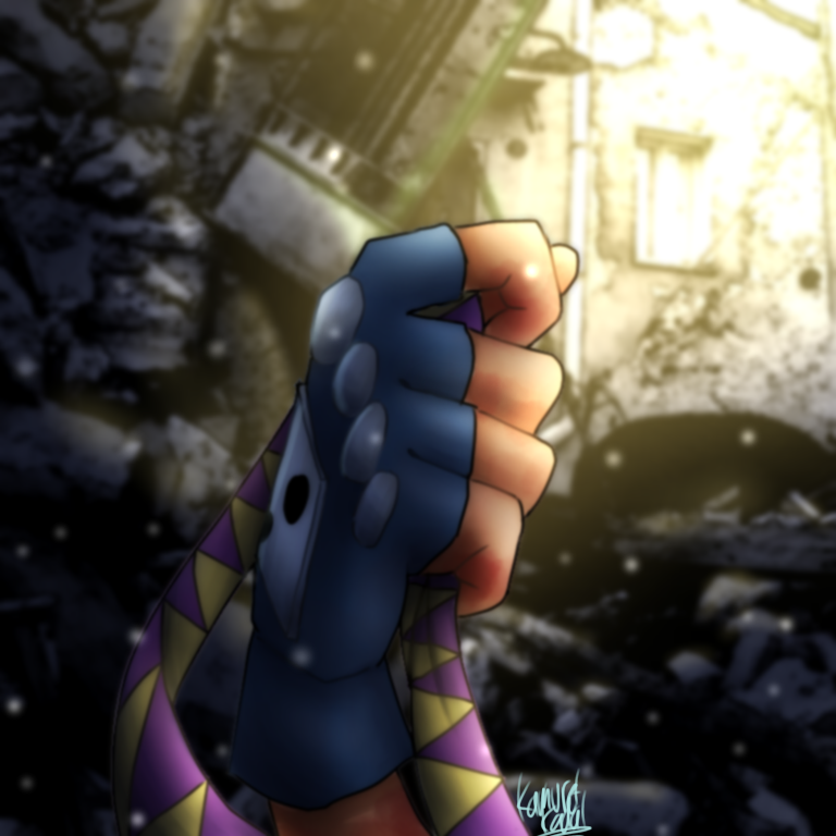 My last ripple (jjba) - ibisPaint