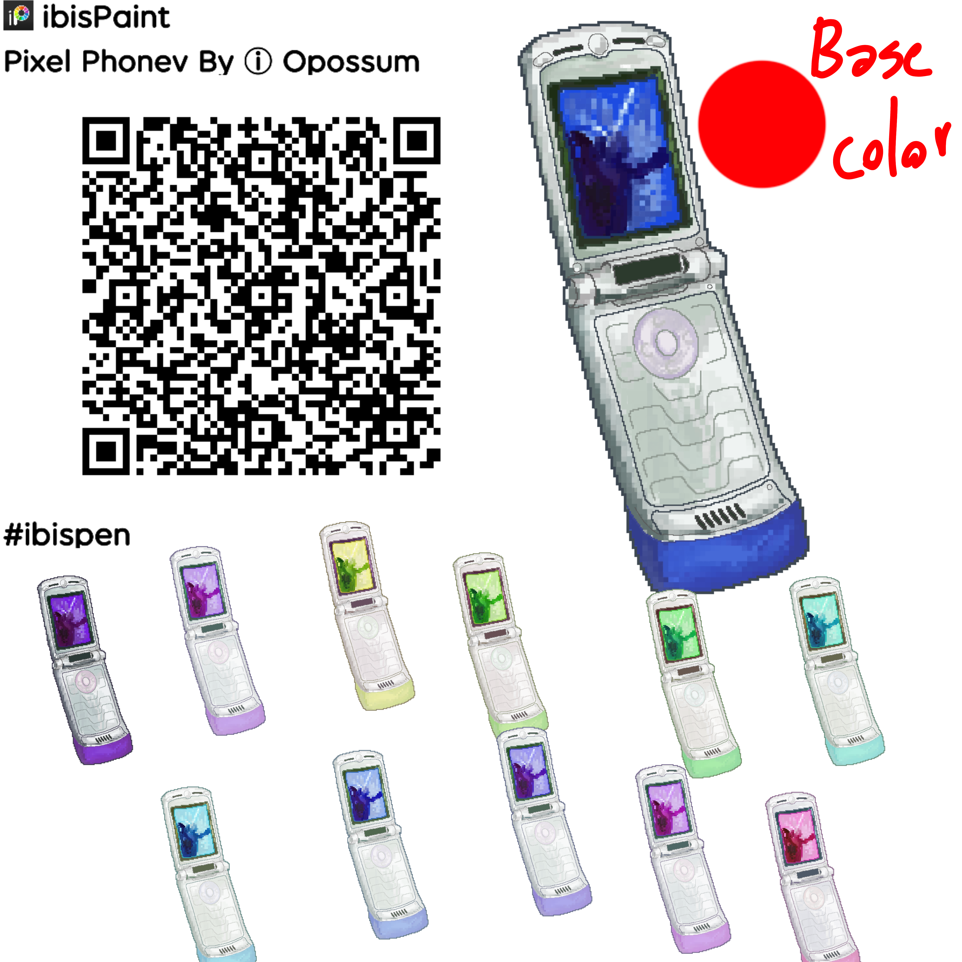 Pixelphone Tutorial pixelphone - ibisPaint