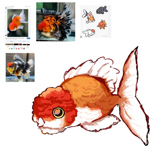 An actual good fish Drawing