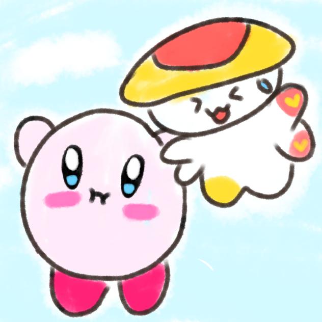 カービィとオムハム