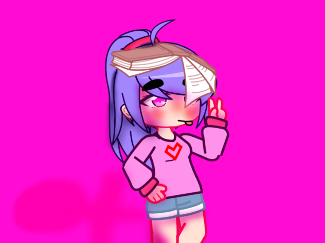 Look at my Gacha default girl-