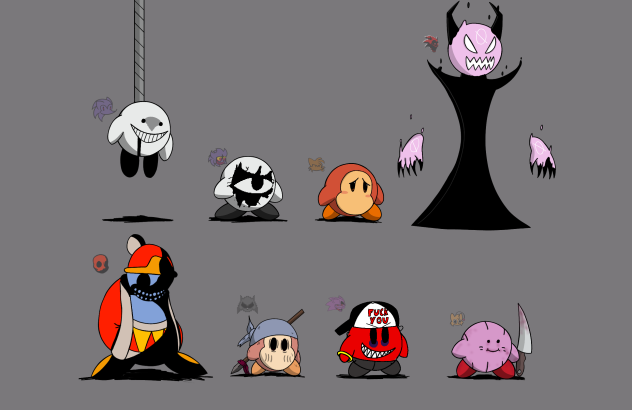 FNF Kirby Mix Incomplete Build