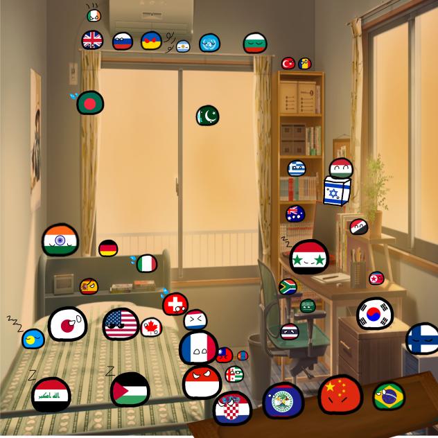 ポーランドボールの日常(？)