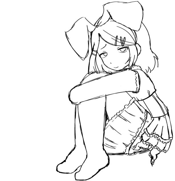 Kagamine Rin Sketch ~