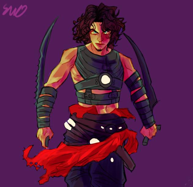 prince of Persia drawing