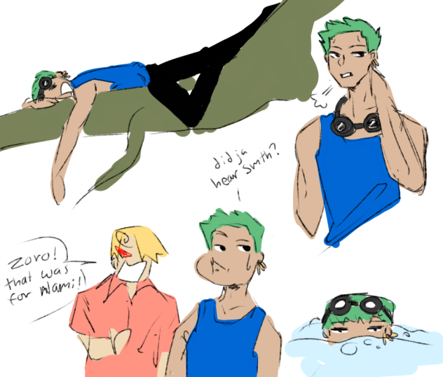 Skypia zoro doodles