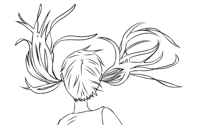 Hair.