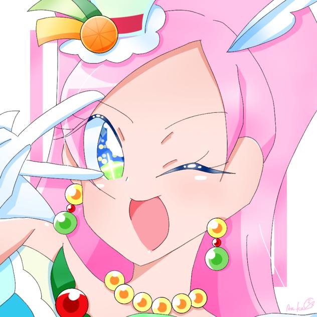 プリキュア プリアラ イラストプリキュア同人手描きイラスト キラキラ