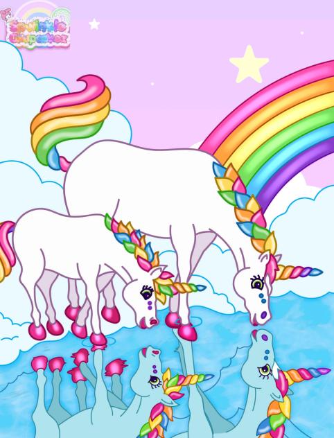 Markie and Mom (Lisa Frank)