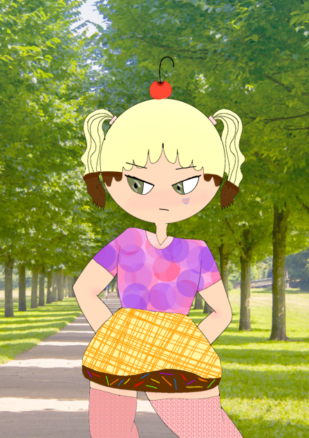 sweets theme girl 1