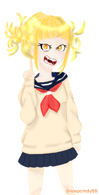僕のヒーローアカデミア トガヒミコ Ibispaint