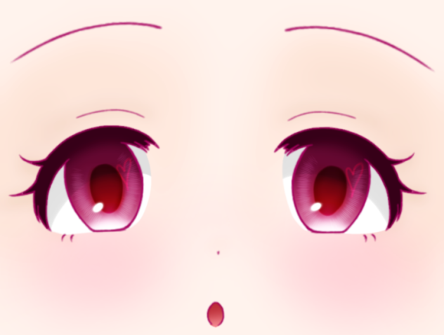 色塗り練習(塗り絵カテに線画のみ有)