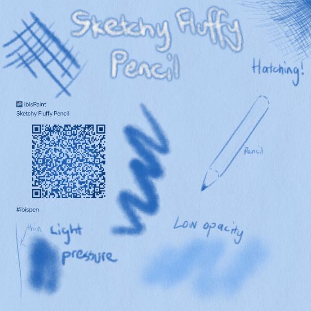 Sketchy Fluffy Pencil