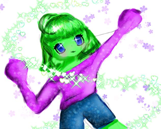 Glittery