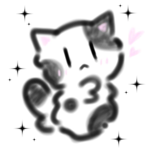 Cute cat 🖤🤍