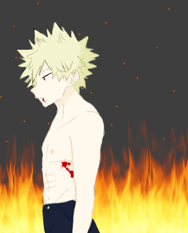 Bakugou Katsuki Fanart