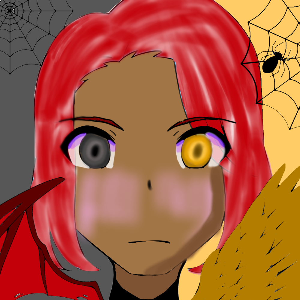 Half devil half Angel - ibisPaint