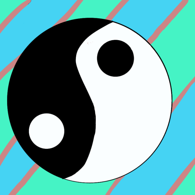 yin yang - ibisPaint