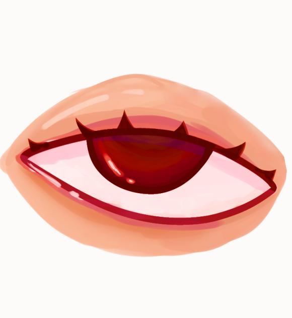 Practice eye drawing thing (yea yea yea)