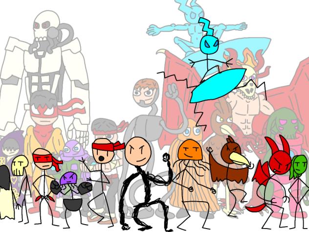 I redesigned my heroes